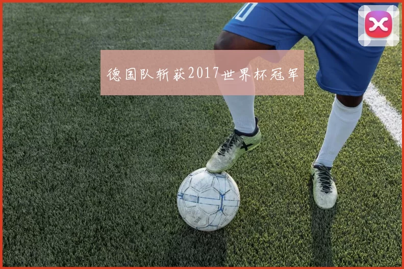 德国队斩获2017世界杯冠军